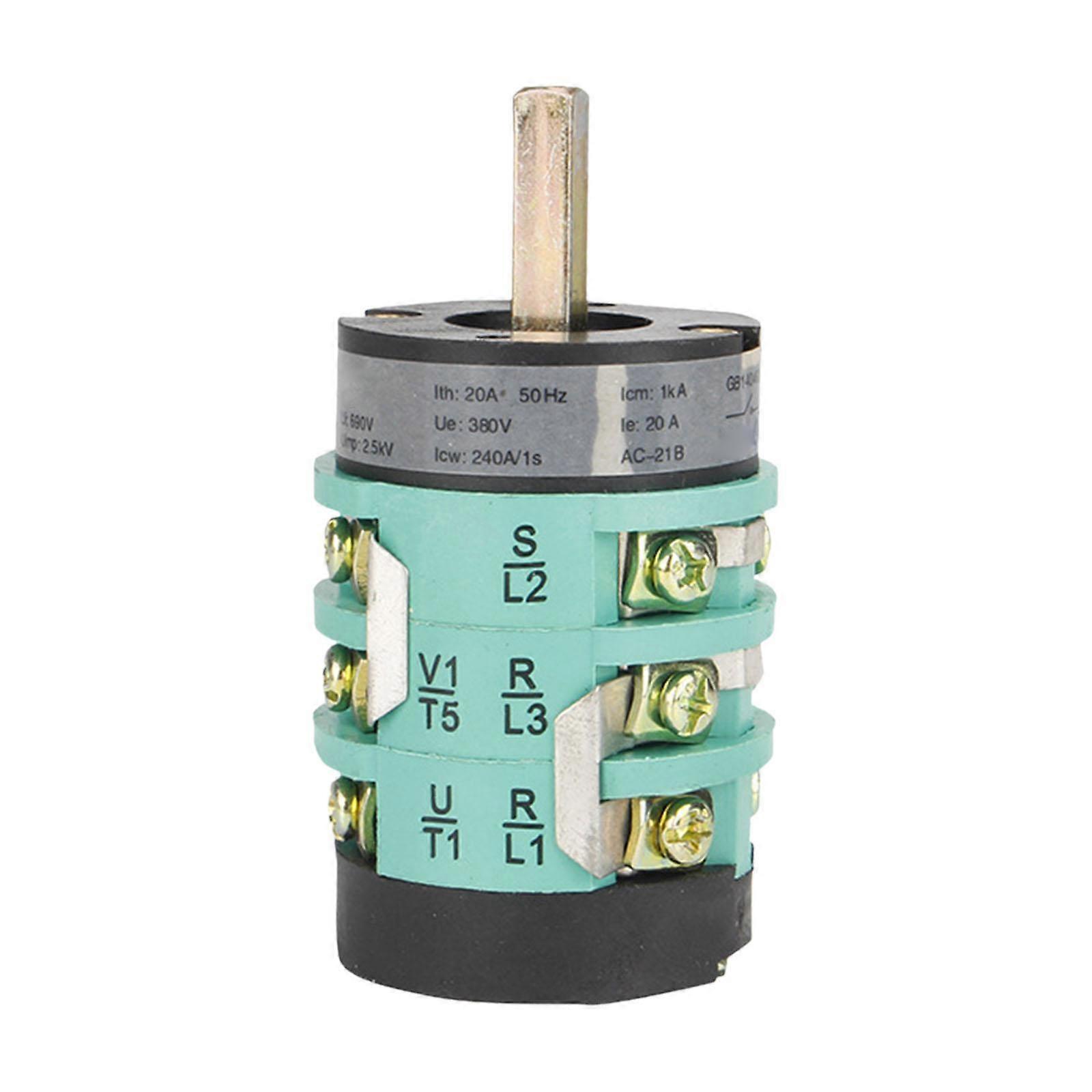 Däckväxlare Motorbrytare Högpresterande 220V / 380V 20A Däckbytare