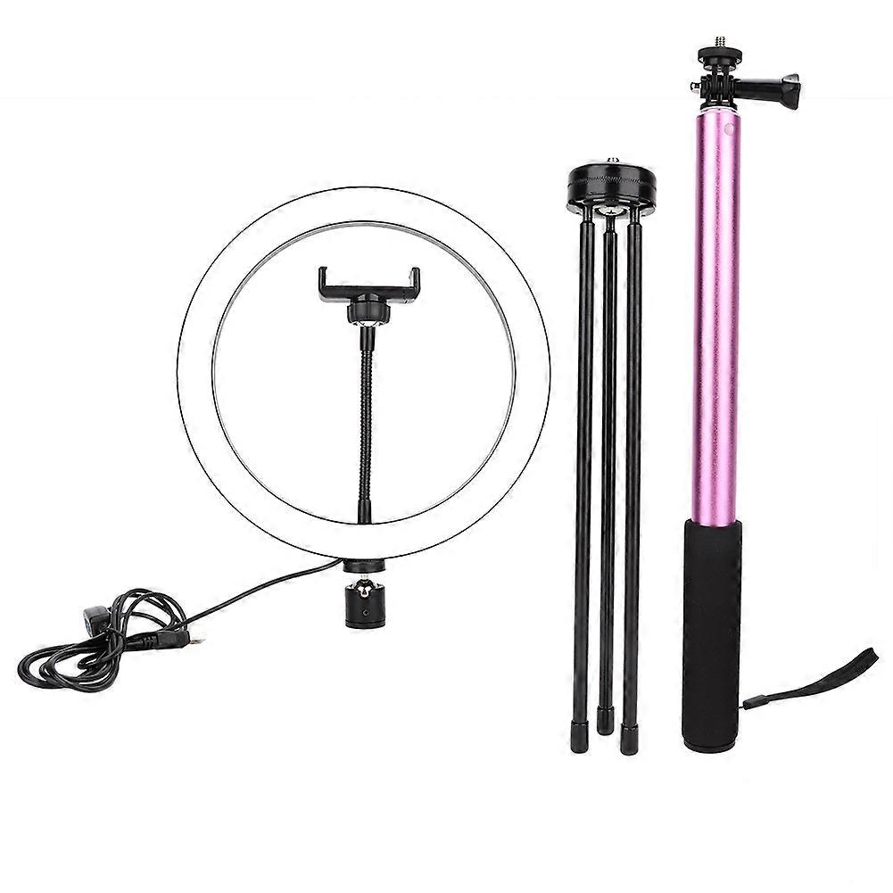 3-in-1-LED-Ringfülllicht mit Ständer Dimmbares LED-Fülllicht-Kit für Video-Live-Make-up