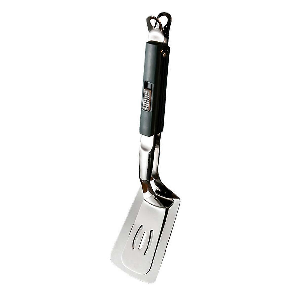 Stainless Steel Steak Clip Pancake Barbecue Spatula Clip BBQ Tongs Frying Fish Spatula Clip Bread Ho