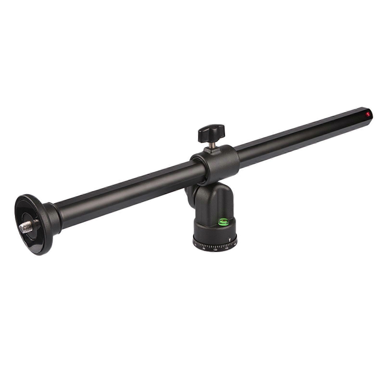 360 Degree Rotatable Multi-Angle Aluminum Alloy Camera Tripod Center Column Arm with Locking System