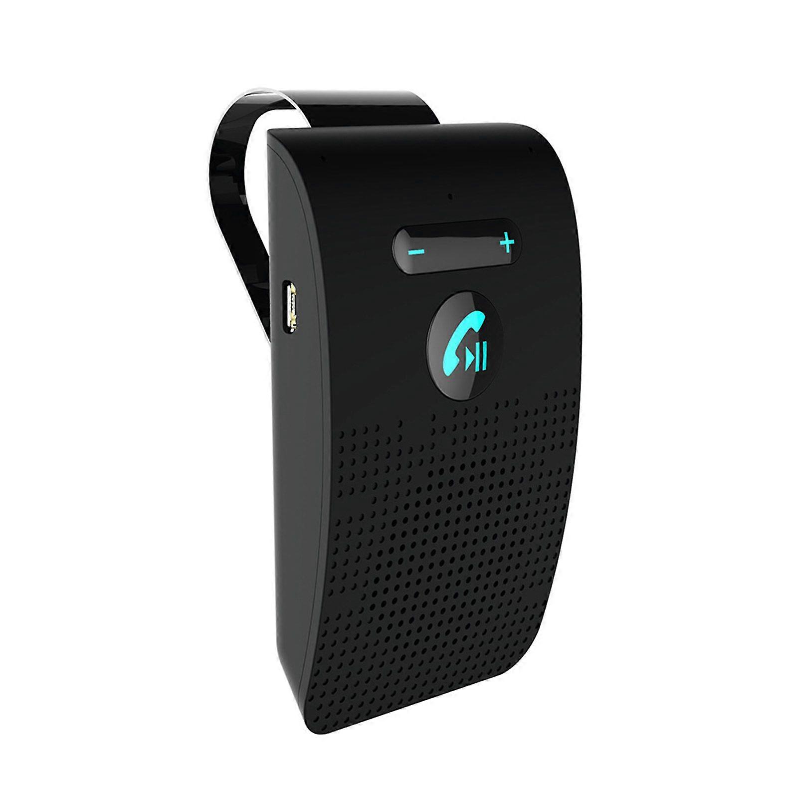 Bluetooth-compatible 5.0 in Car Speakerphone with Visor Clip, Wireless Car Kit