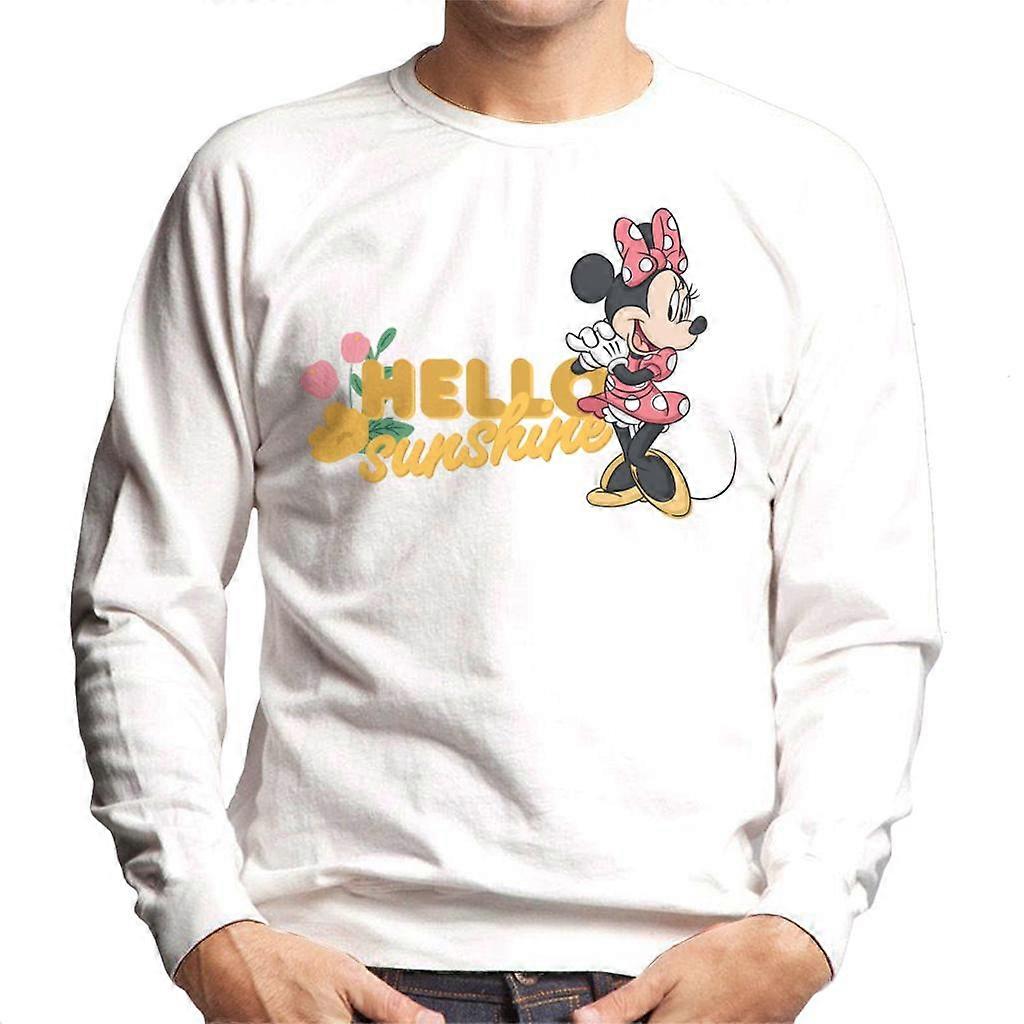Disney Minnie Mouse Hello Sunshine Men's Sweatshirt
