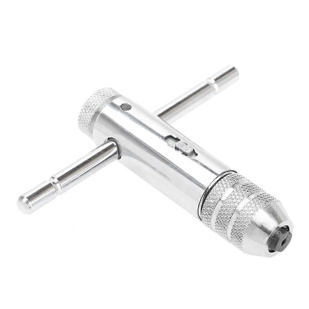 Adjustable 3-8mm T-Handle Ratchet Tap Wrench With M3-M8 Machine Screw Thread Metric Plug Tap Machinist Tool Hand tool accessories