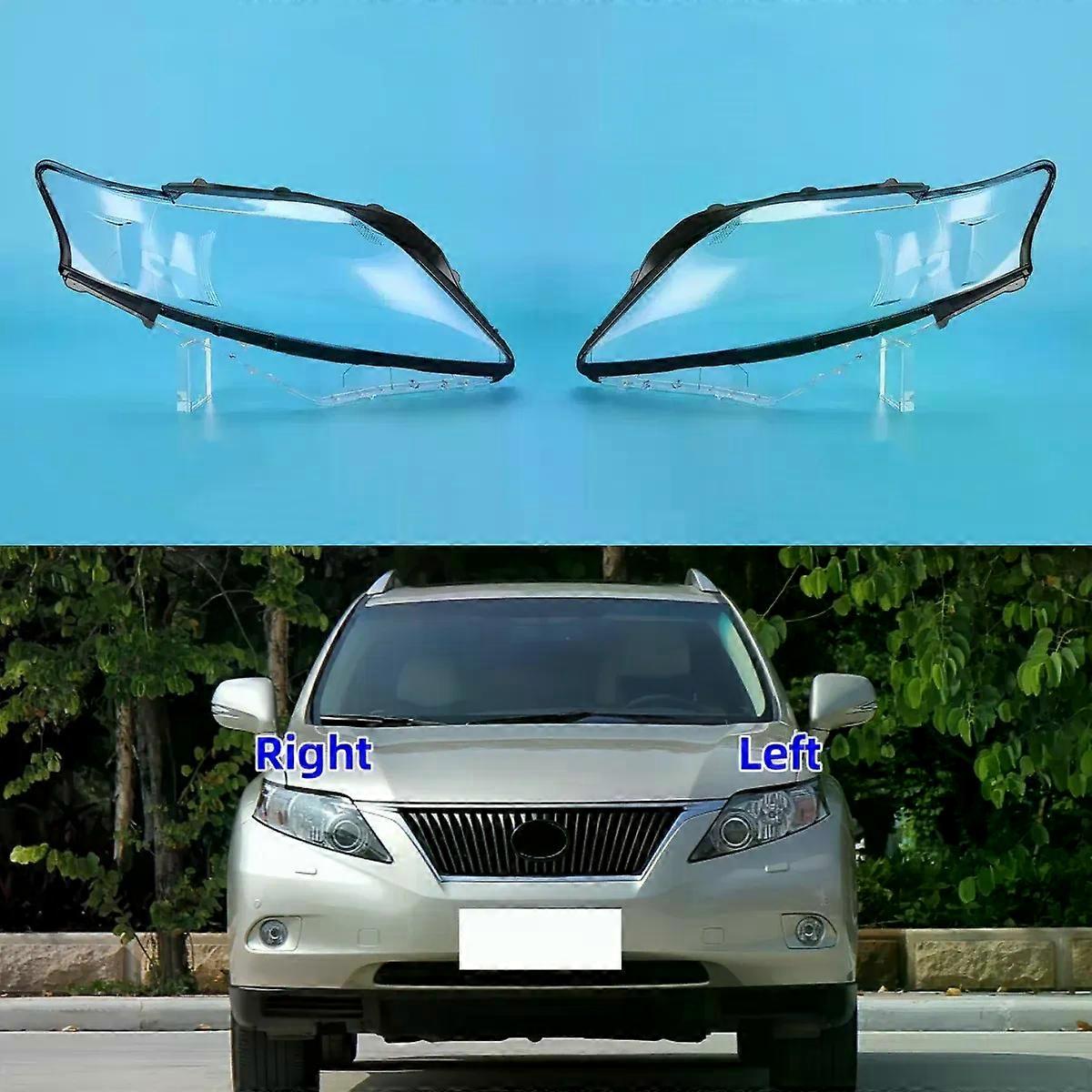 High qualityFor Lexus RX RX270 RX350 RX450 2009 2010 2011 Car Accessory Products Replace A Transparent PC Headlamp Lights Shell