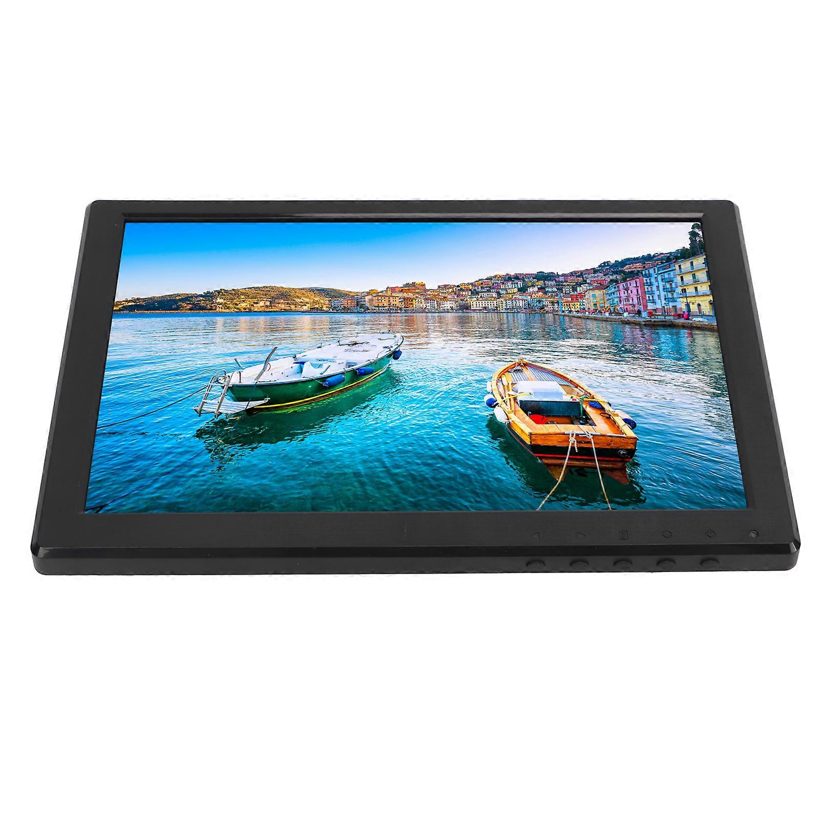 10.1in TFT LED Monitor HD Gaming Screen Multi-Input Speakers