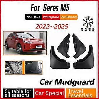 Påfør bil for AITO M5 Seres M5 5 2022 2023 2024 2025 Auto Wheel Fenders Frostvæske Skjerm Sprut Biltilbehør
