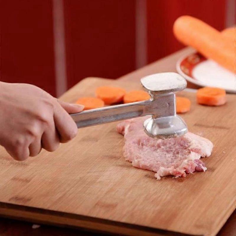 Durable Meat Tenderizer Hammer Smooth Kitchen Home Meat Hammer for Beef Chicken