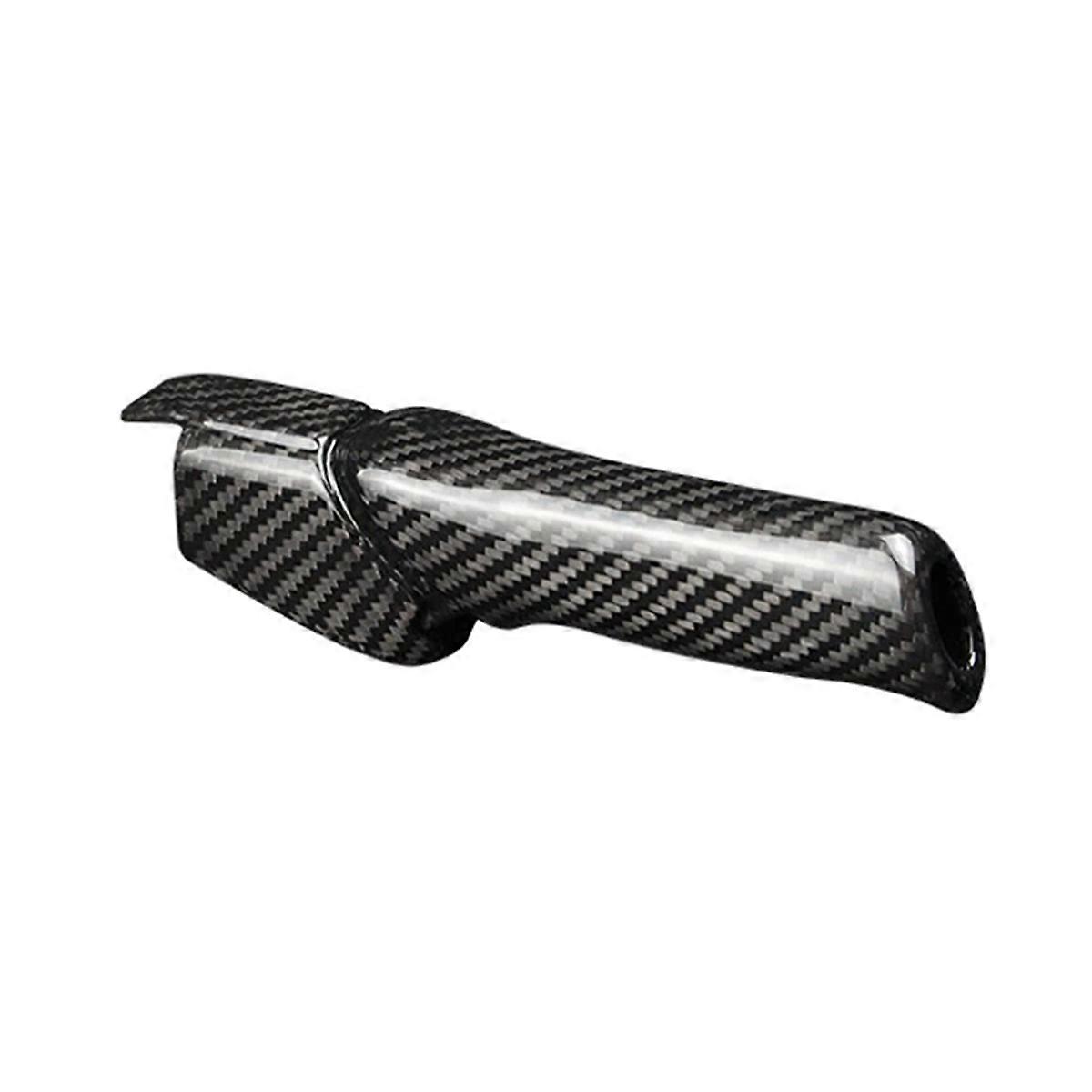 Real Carbon Fiber for R35 2008-2021 Hand Brake Handle Cover Auto Handbrake Grip Cover Trim