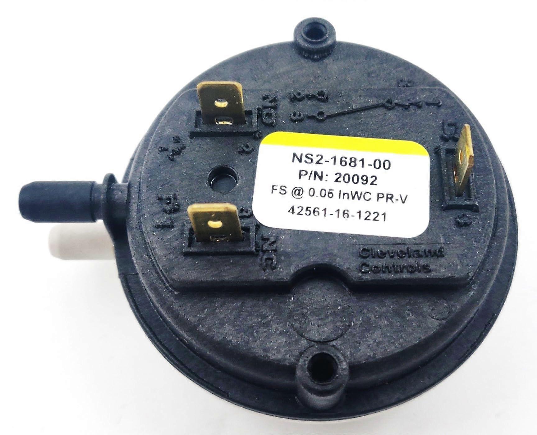 20092 Vac Pressure Switch OEM Replacement - Compatible with CuVs, Durable Design, Reliable Performance, Standard Specifications