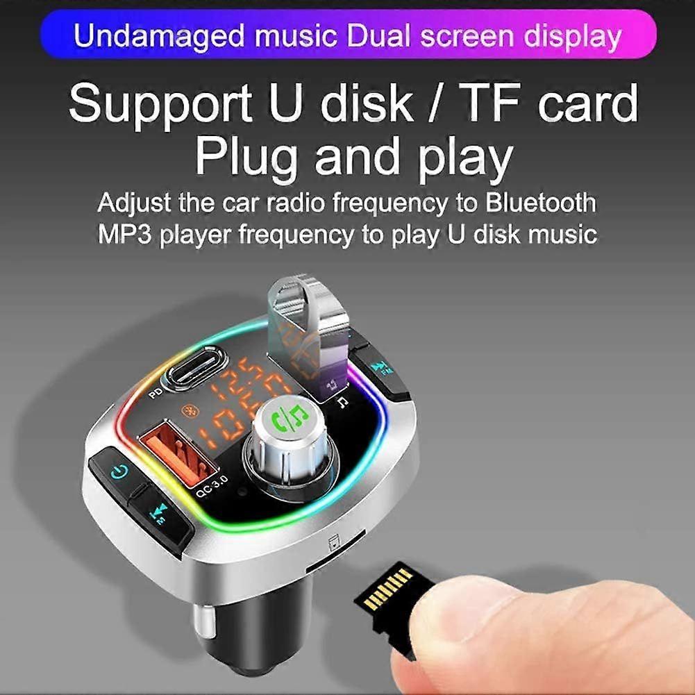 Car Bluetooth 5.0 Transmitter with Charger