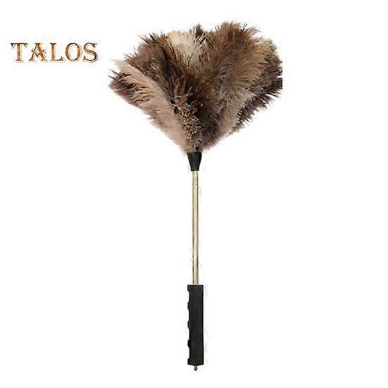Extendable Ostrich Feather Duster Long Handle Rugged Design Telescopic Pole Duster Reusable Fluffy Duster