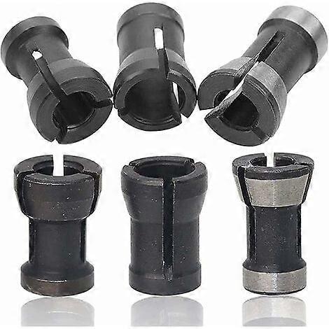2025 Latest Model  Milling Machine Chuck,6 Pcs Chuck Collet Adapters, Collet