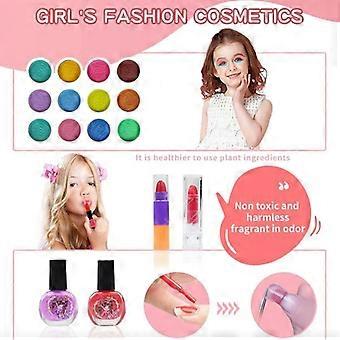 Kids Play House Toy Suitcase Washable Makeup Beauty Kit