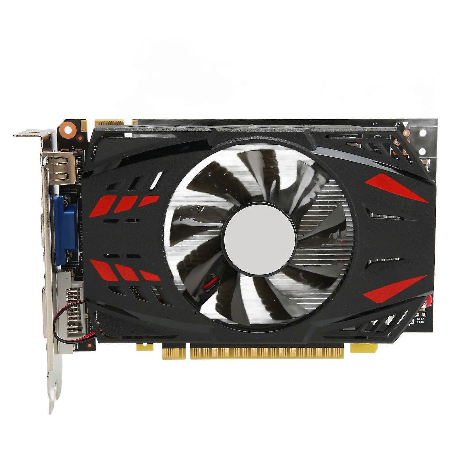 Gaming Graphics 825MHZ GPU 128bit DDR5 2560X1600 Supported 2GB Graphics Card for Desktop Computer