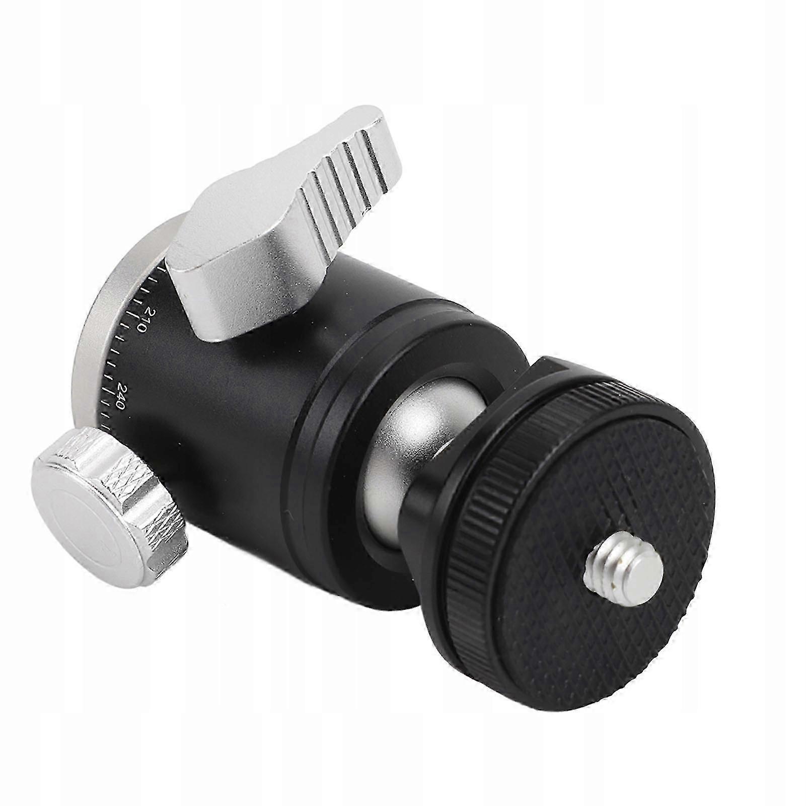 Aluminum Alloy Mini Ball Head, 360 Degrees Rotatable