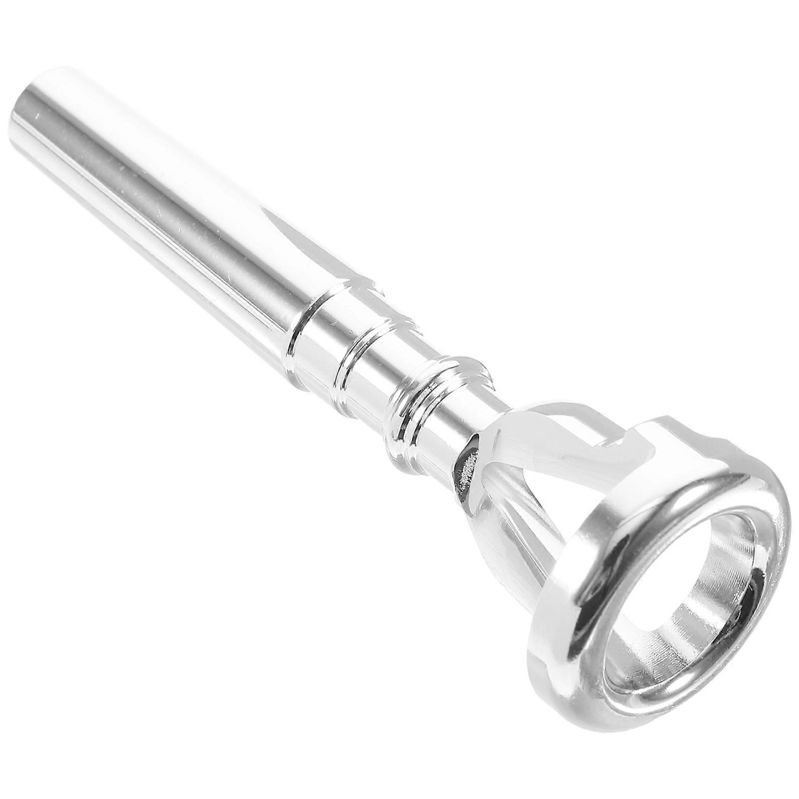 Durable Silver Trumpet Mouthpiece Trainer for Beginners – Lip Shape Exerciser & Safe Musical Instrument Accessory for Student Musicians