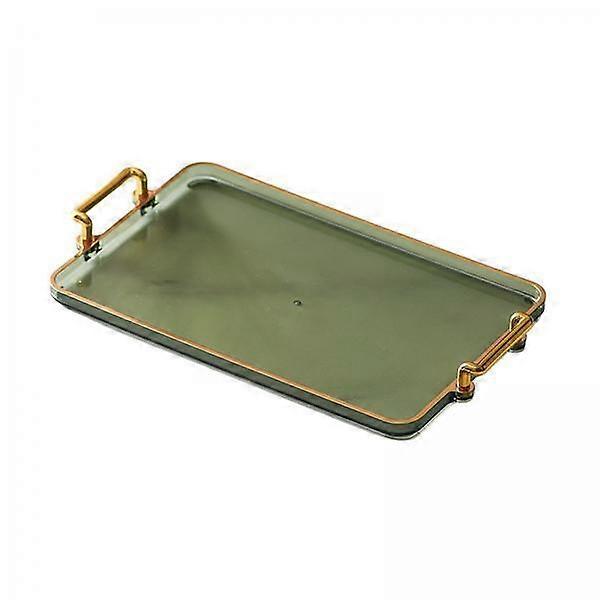 2x Home Serving Tray with Handles Kitchen Spice Jars Organization And Storage