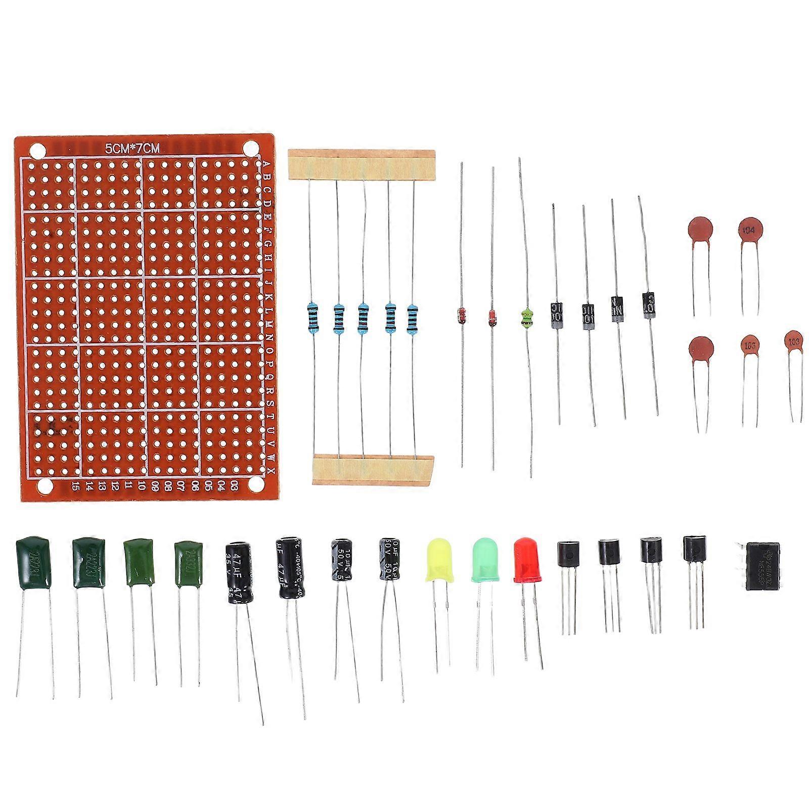1 Set Soldering Practice Set For Beginners Welding Kit For Beginners Beginner Welding Rod Chart Welding Project Kit Soldering Kit For Electronics