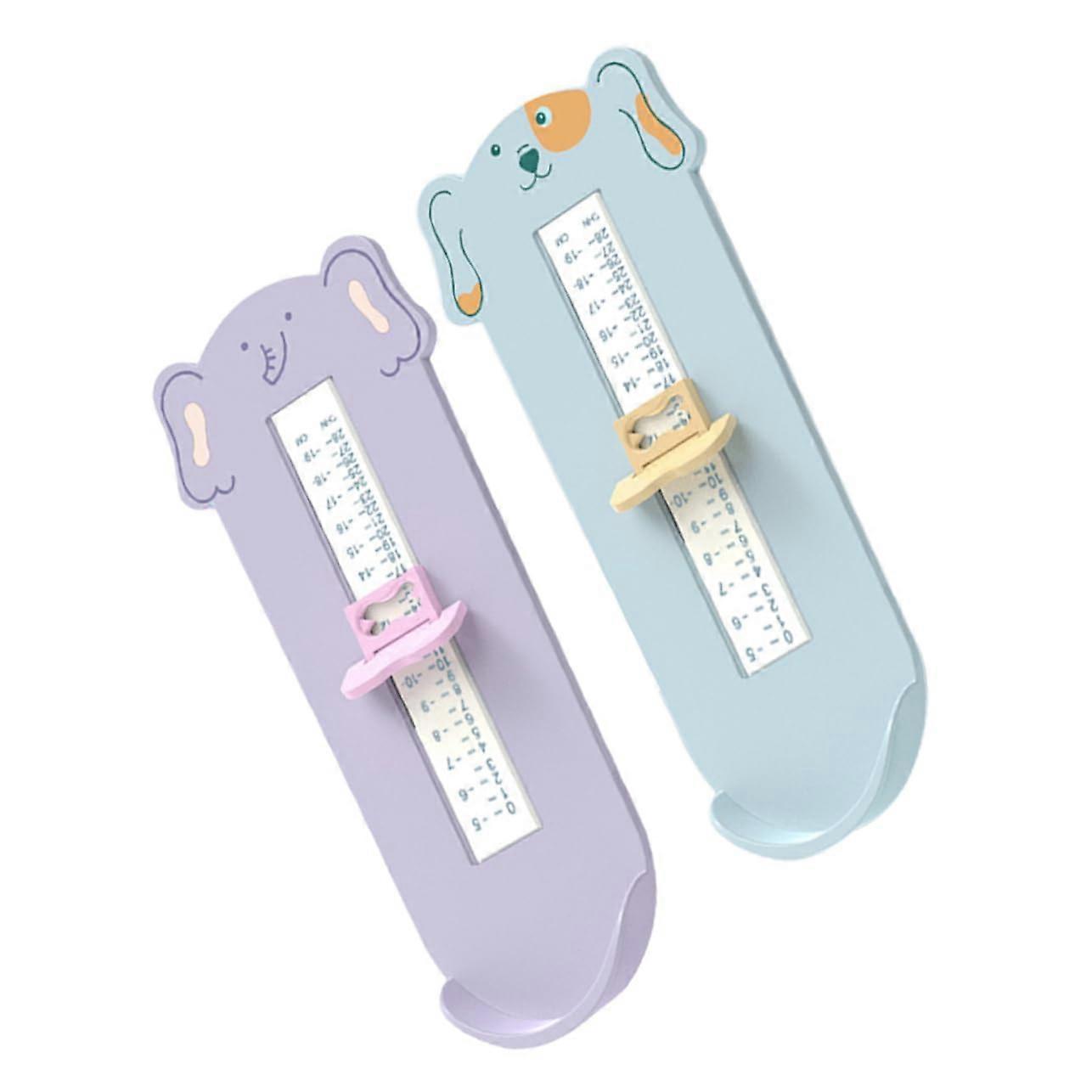 Foot Measurement Device for and Toddler Shoe Measuring Tool Plastic Material Accurate
