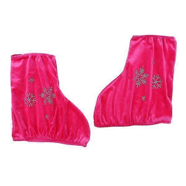 2x Soft Skating Boot Cover Skates Protector Overshoes Stretchy Unisex Guards