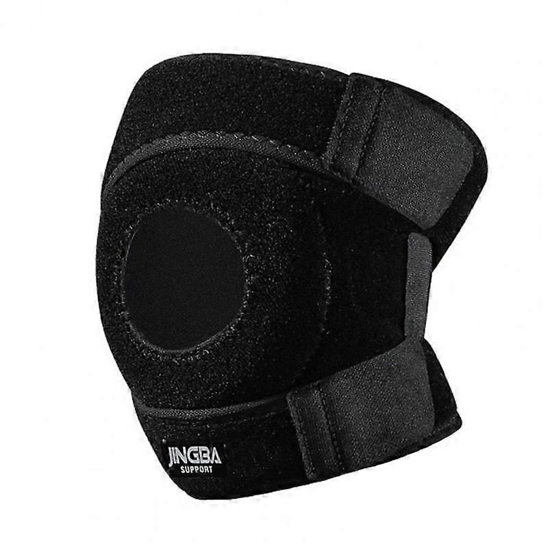 1 Pc JINGBA Compression Knee Pads Knee Support Brace Sports Workout Protective Gear Stabilizer Elastic Breathable Adjustable