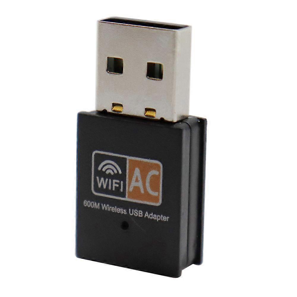 USB WiFi Adapter Wireless AC600 Ethernet Dongle 5Ghz Lan USB2.0 Wi-Fi Free Driver PC Wi Fi Receiver