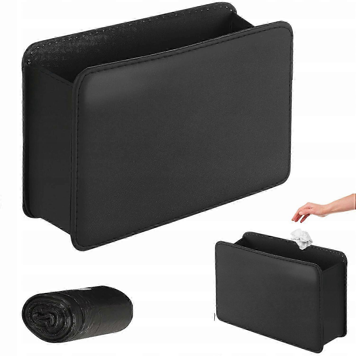 Foldable car garbage bin hanging garbage bin p