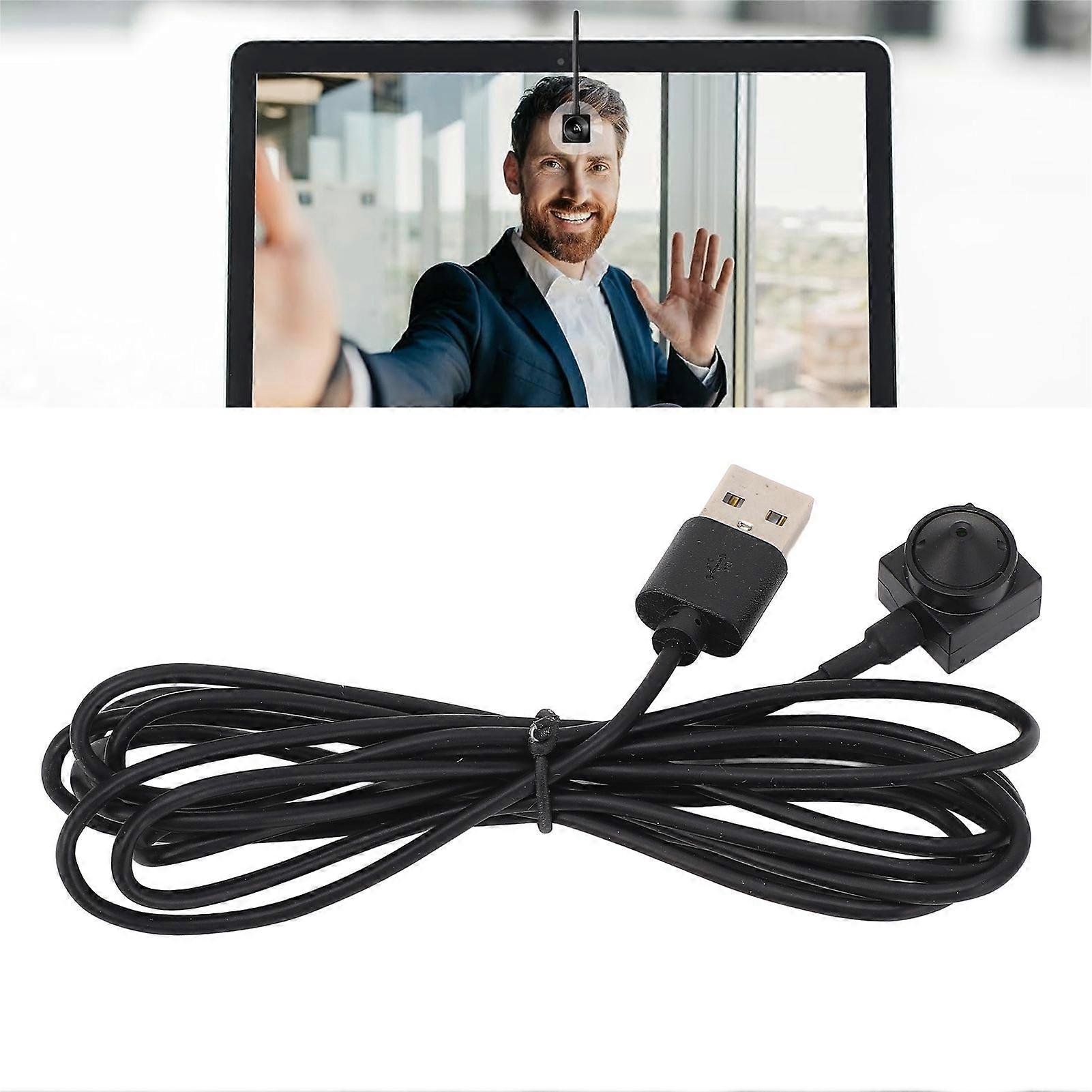 1080P Center Webcam for PC Laptop HD USB Web Eye to Camera with Built in Noise Reduction Microphone for Video Conferencing Recording 