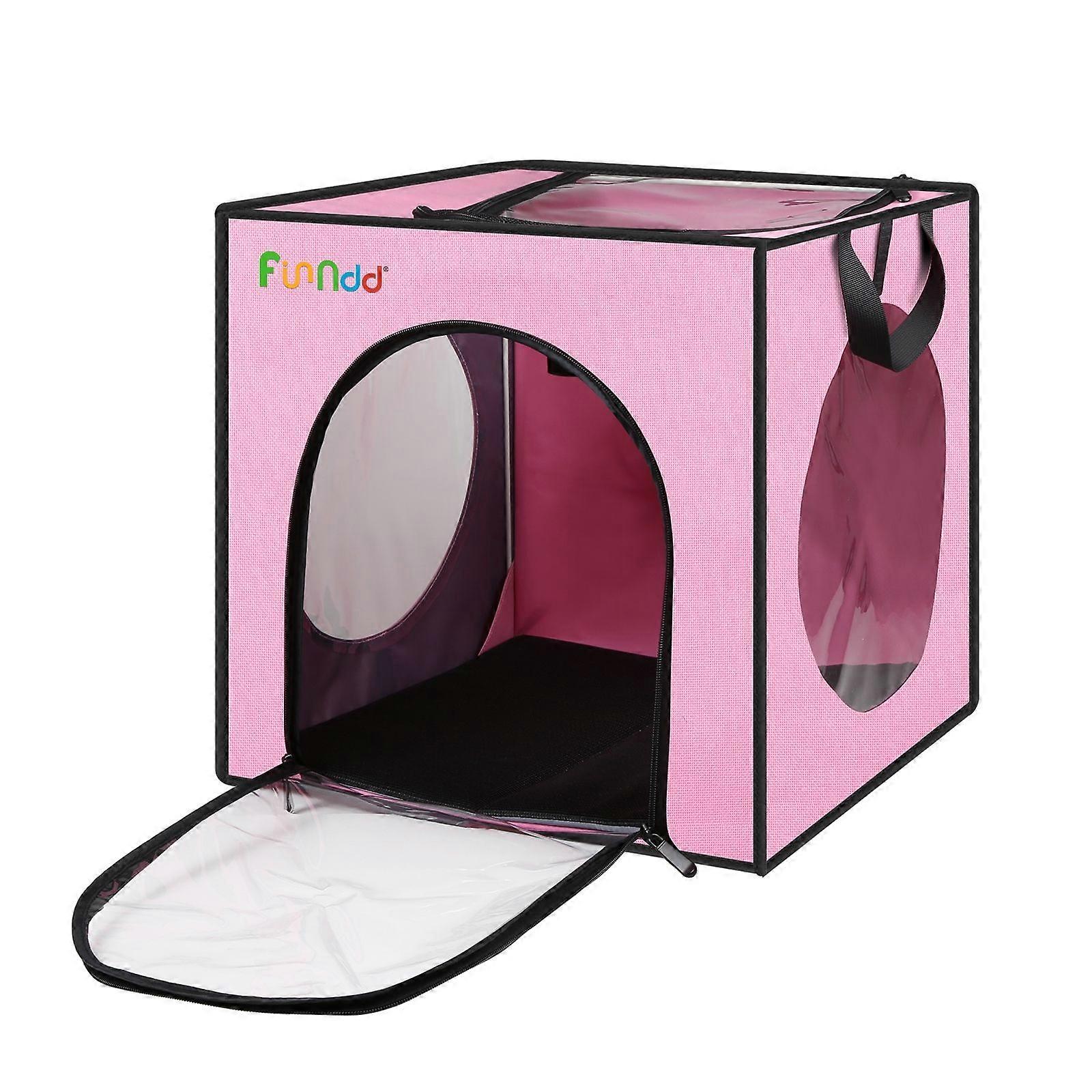 FUNADD Pet Bath Drying Box Portable Folding Dryer Cage, Suitable for Pets up to 5kg