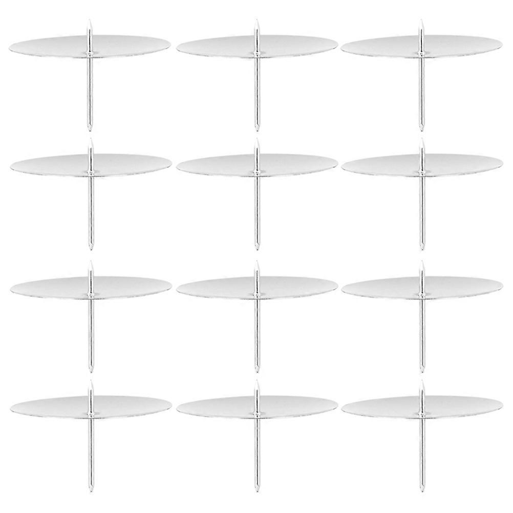 Event Candle Support Plates, Iron, Meets Multiple Needs