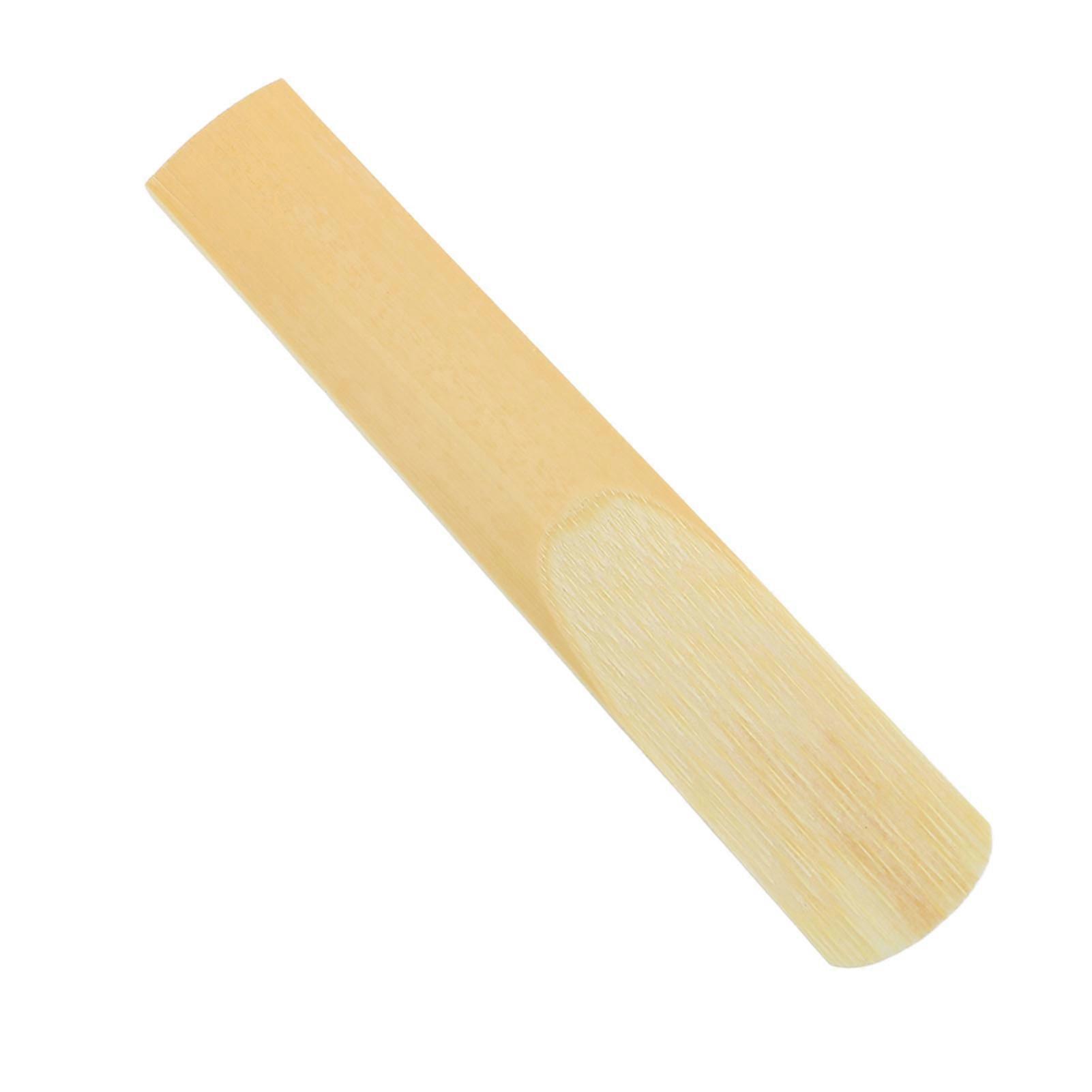 10Pcs Clarinet Reeds Produce Clear Sound Smoothing Light Portable Traditional Reeds for Clarinet Replacement Strength 2.5