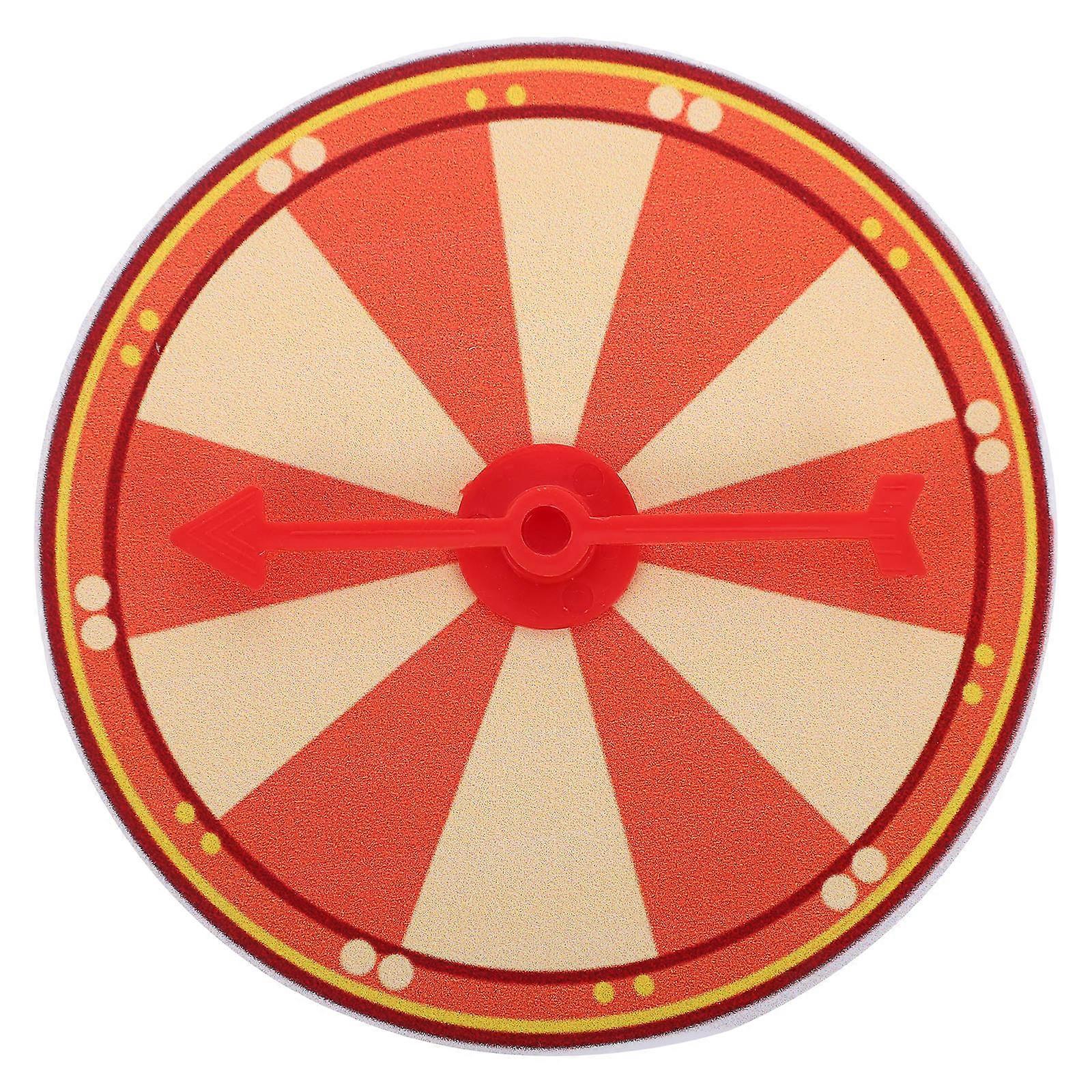 Plastic Interactive Game Wheel for Festivals, Events and Family Gatherings Smooth Spinning Turntable with Prize Slots, Wall Hanging Design