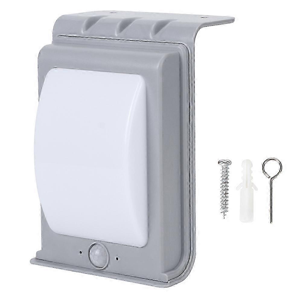 Waterproof 16LED Solar Outdoor Wall Lamp with Light & Motion Sensor