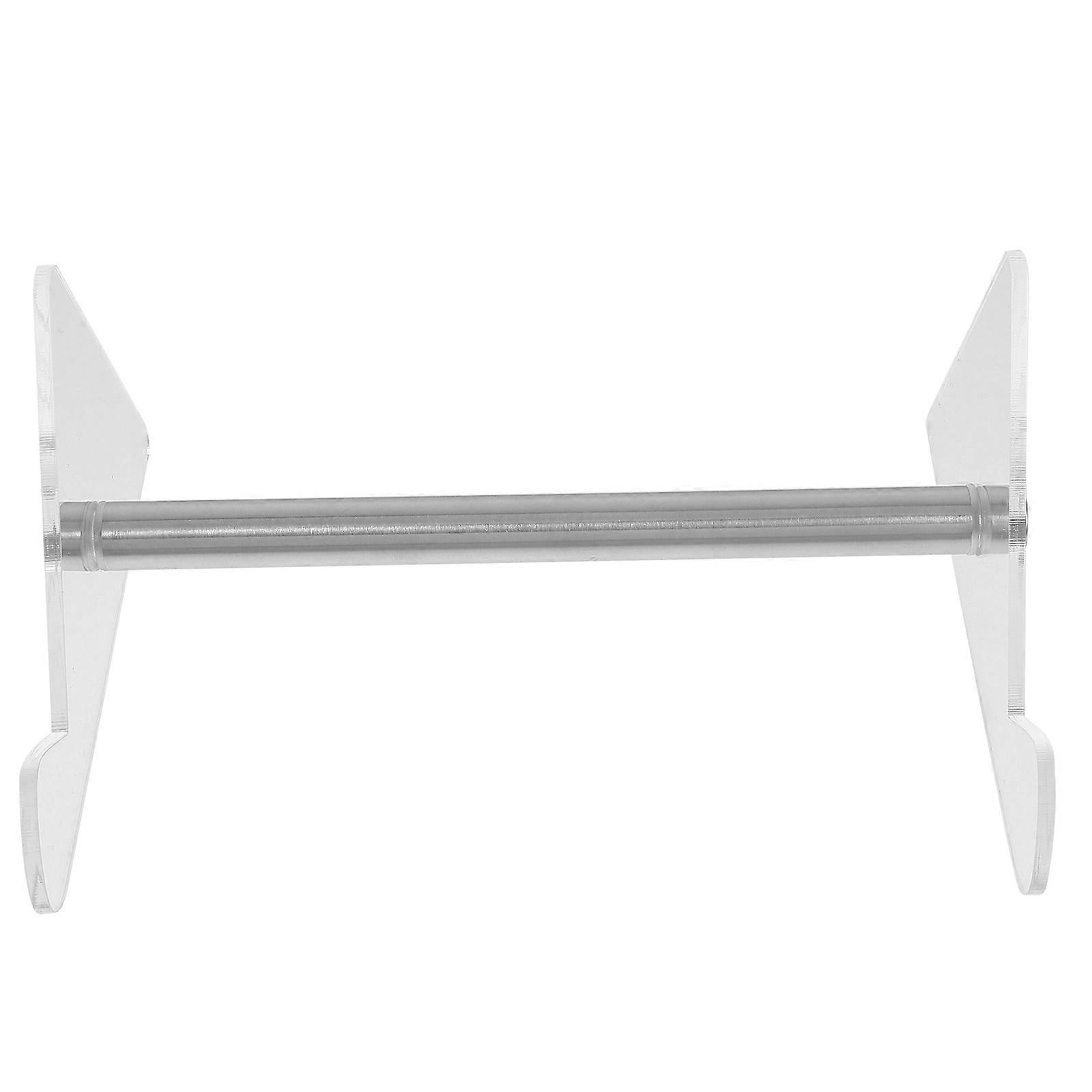 Ergonomic Keyboard Holder Stable Support Transparent Acrylic Flat Platform Simple Design 1Pcs