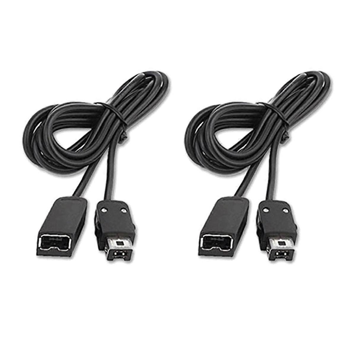2Pcs 1.8M Game Extender Cord Extension Cable for 2017 SNES Classic Mini Controller for Controller B
