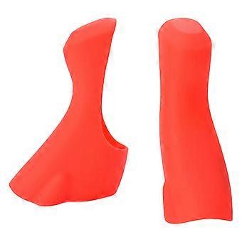 Road Bike Shifters Protective Hoods Road Bike Shifts Brake Lever Cover Bicycles Brake Gear Shifts Cover for 4700/5800/6800  Yellow