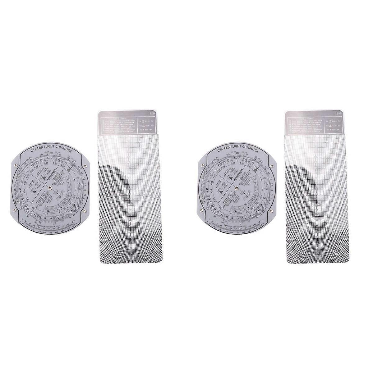 E6B Plastic Flight Computer, Patented Aviation Pilot Flight Computer