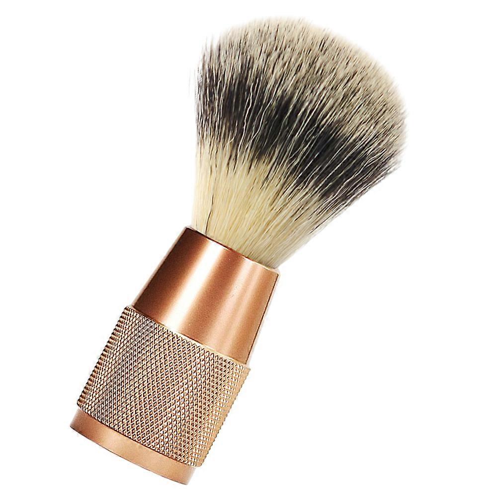 Men's Lightweight Portable Beard Brush with Soft Nylon Bristles for Comfortable Grooming and Styling – Travel Friendly Shaving Accessory