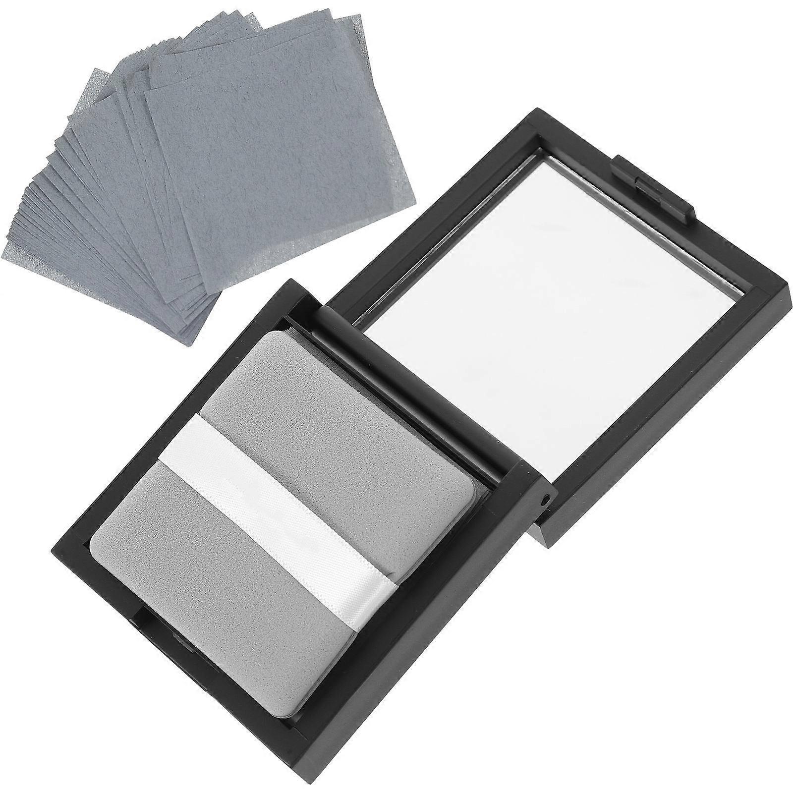 Disposable Oil Absorbing Paper Oil Control Design Glass 5x5x0.5cm 1 Set