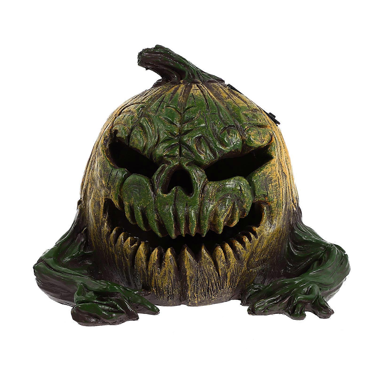 Resin Landscape Light Solar Powered Pumpkin Design for .9X6.3X5.9in 1Pack