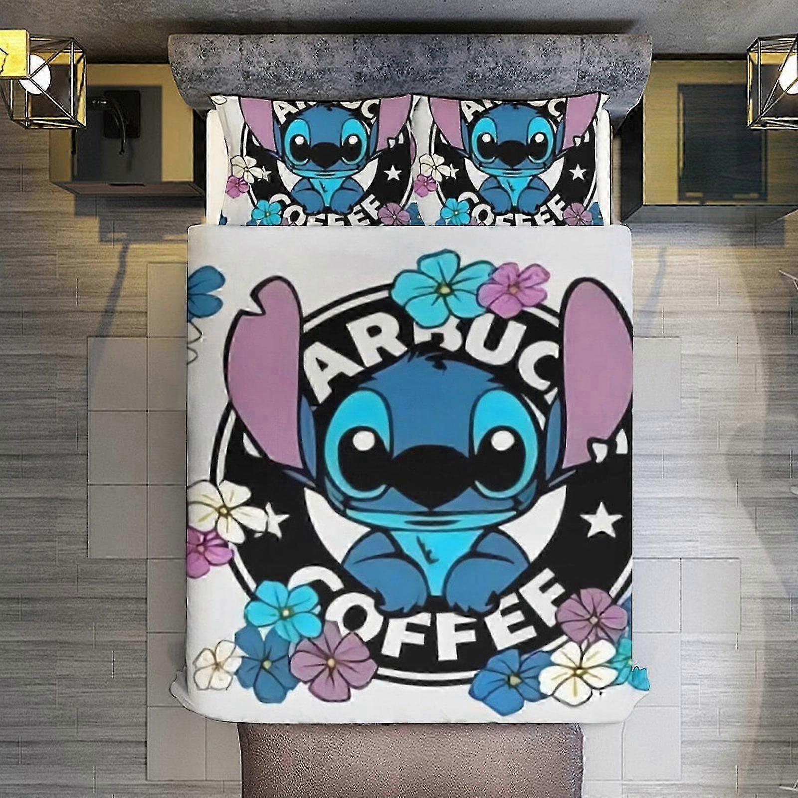 Ensemble de housse de couette en microfibre super douce 3 pièces avec fermeture éclair et taies d’oreiller, taille normale, couleur café