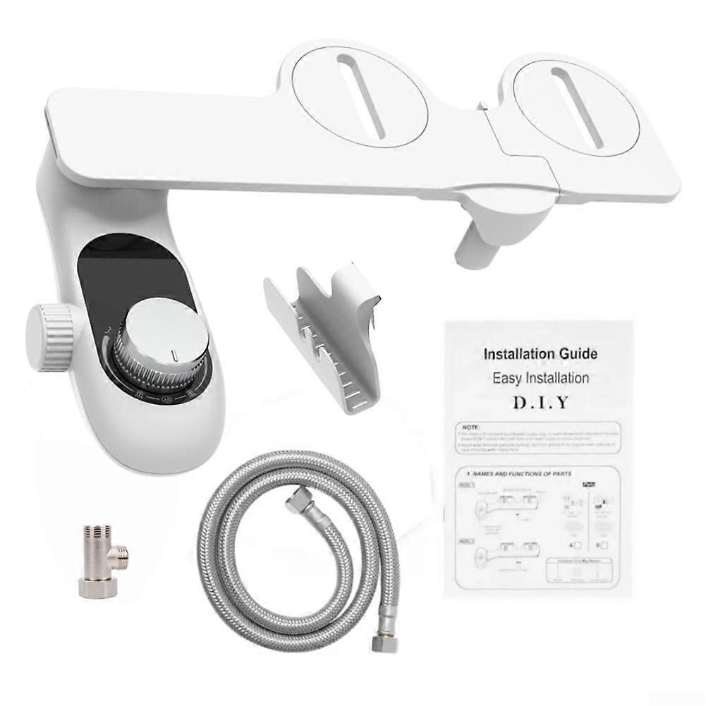 Butt Washer Removable Foldable Toilet Attachment with Adjustable Water Spray for Comfortable Personal Hygiene (UK)