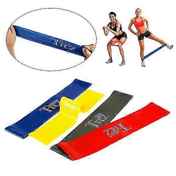 Multifunctional Yoga Resistance Bands Set (4-pack)