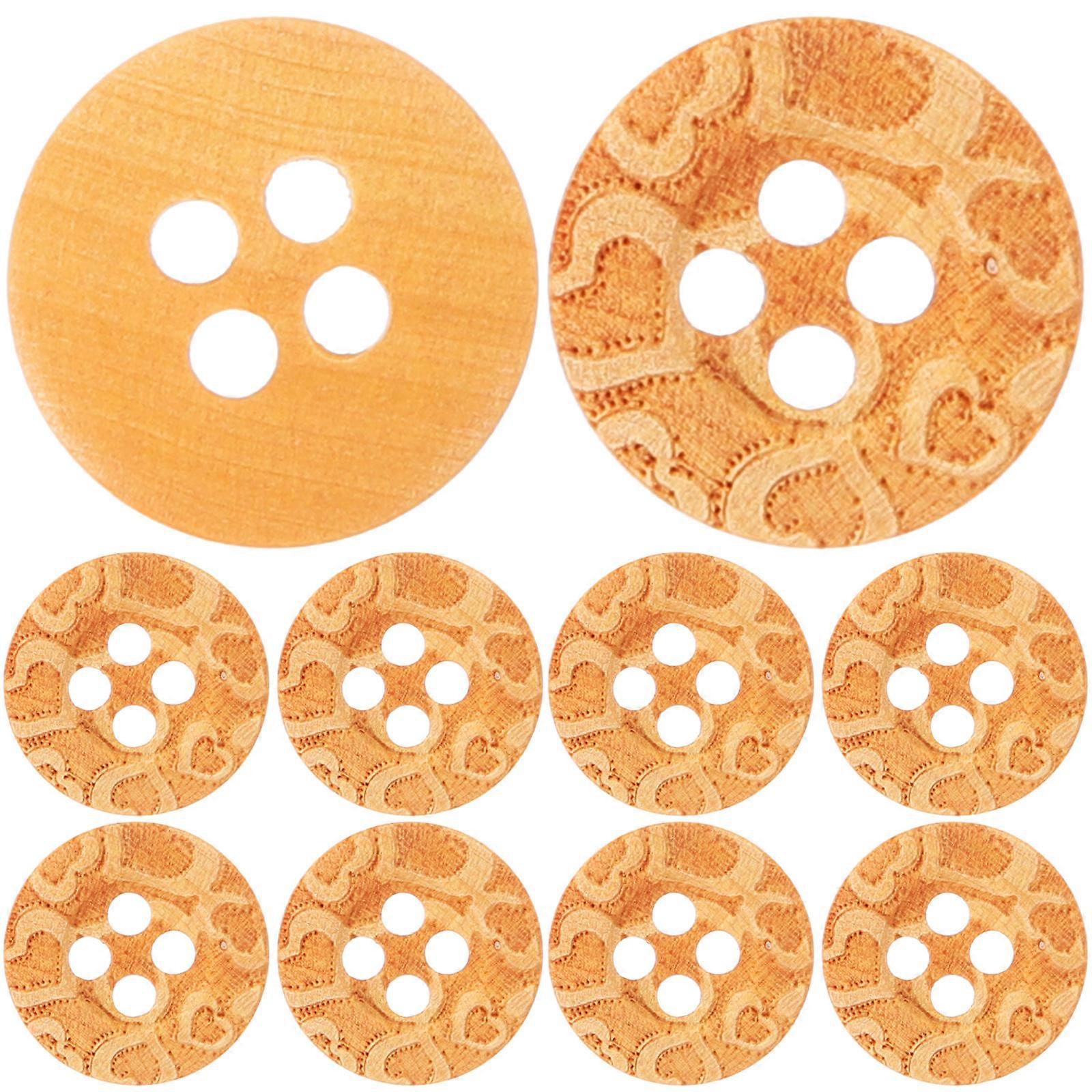 Vintage Jeans Buttons Multi-Function Simple Style Buttons Diy Crafts 20Pcs