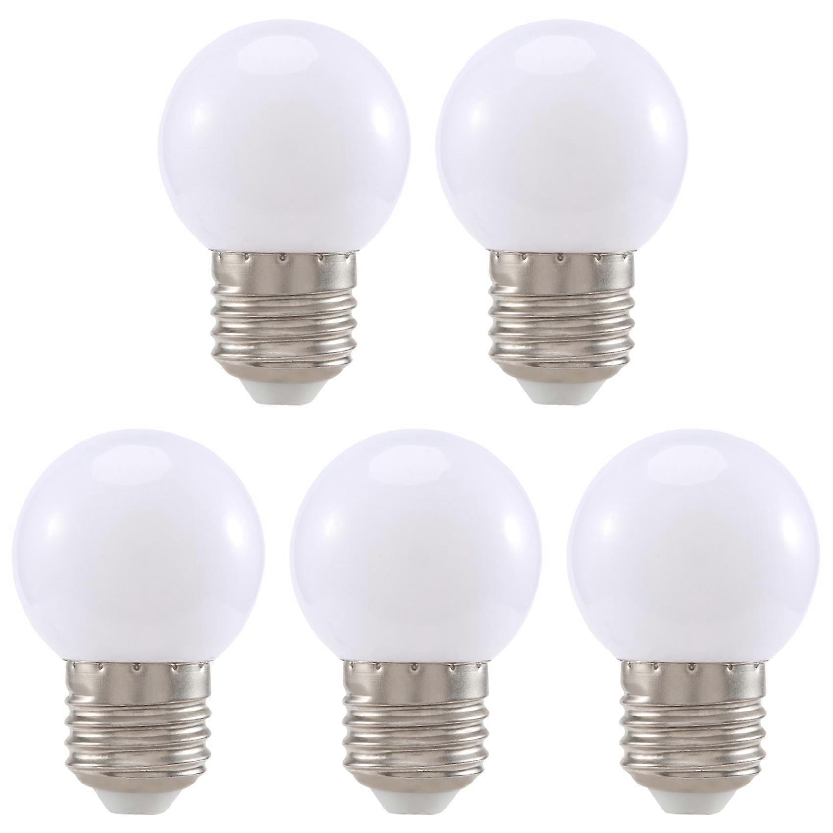 5 pieces E27 0.5W AC220V White Incandescent Lamp Bulb Decoration Lamp