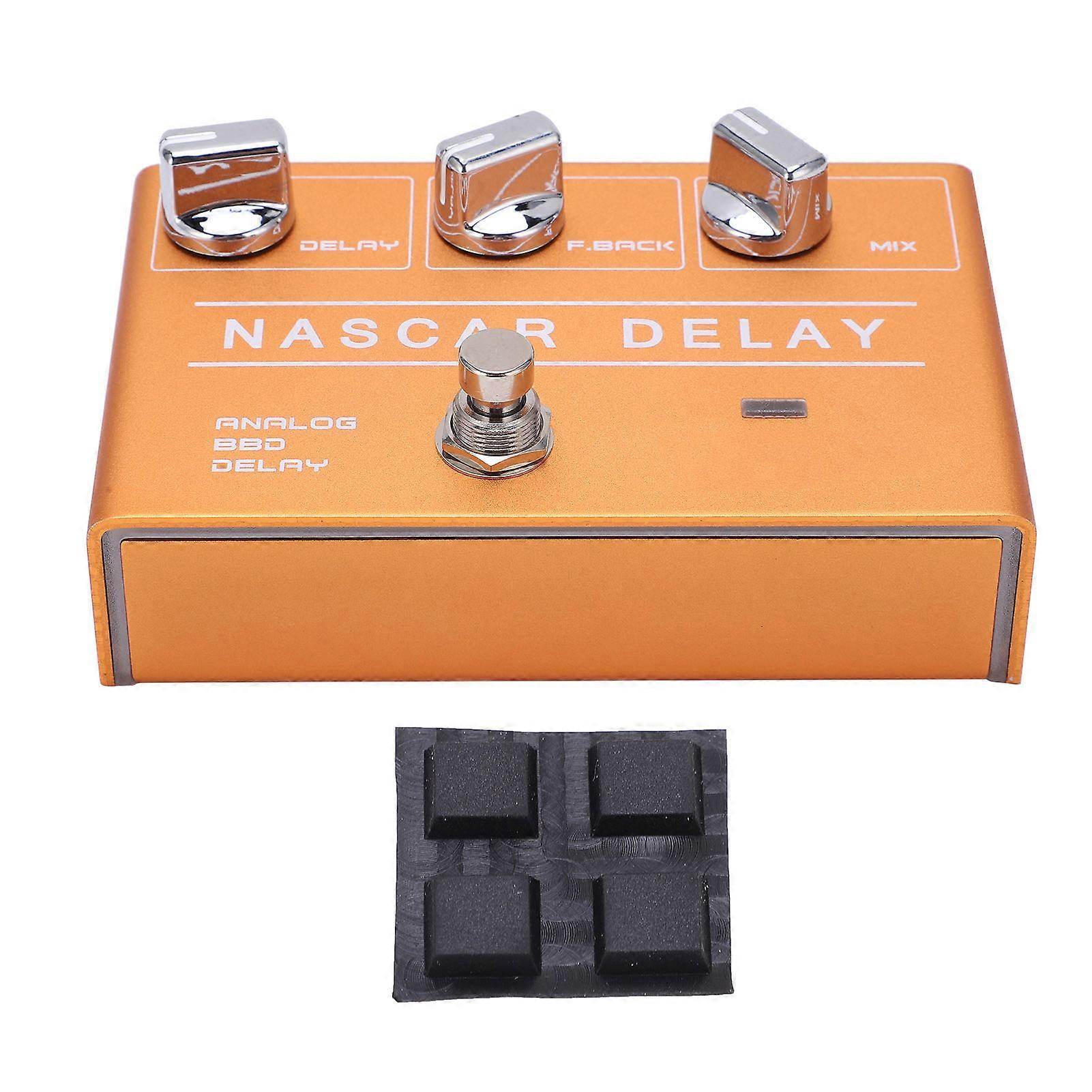 Guitar Effect Pedal Analog Delay BBD True Bypass Adjustable Instrument Accessory