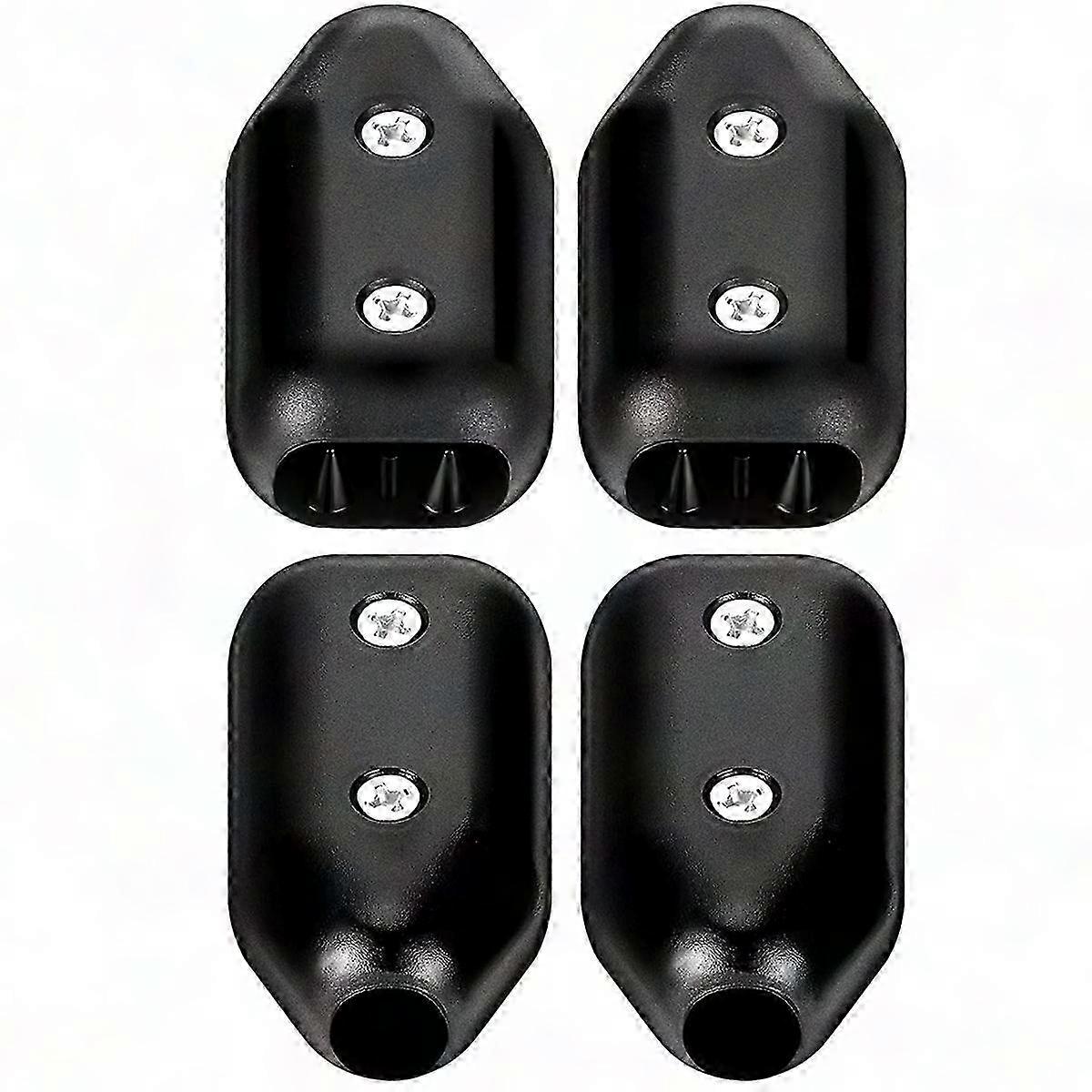 4-Pack Durable 3/8" Rope Clips for 7-8mm Nylon and Braided Lines