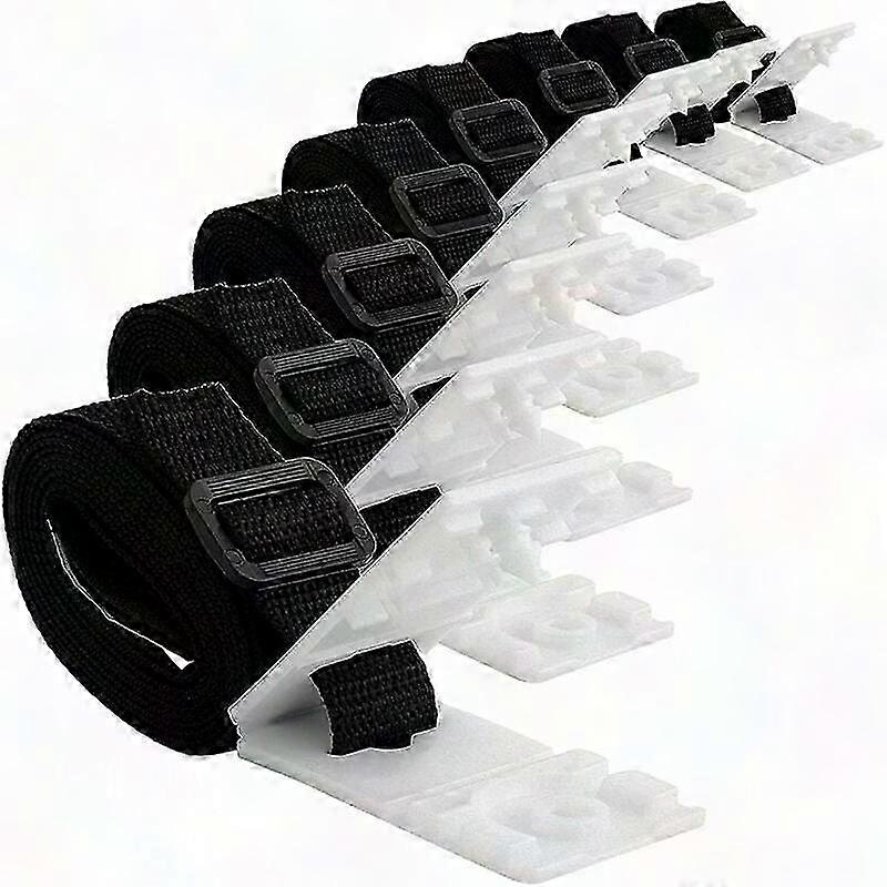 Durable Nylon Strap Kit with Strong Adhesive for In-Ground Pool Solar Covers
