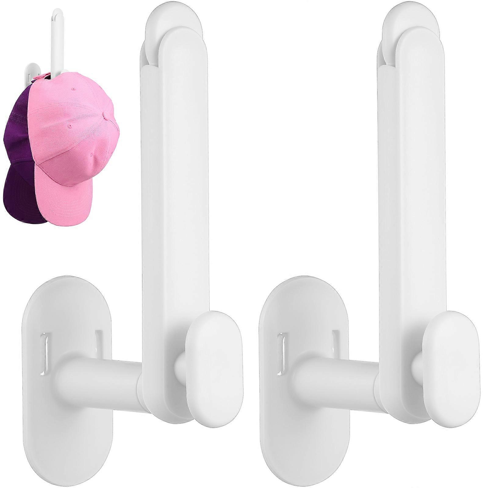 Hat Hooks For Caps Storage Hat Racks Multi-functional Usage Sleek Exterior Minimalist Style Indoor Use 6Pack