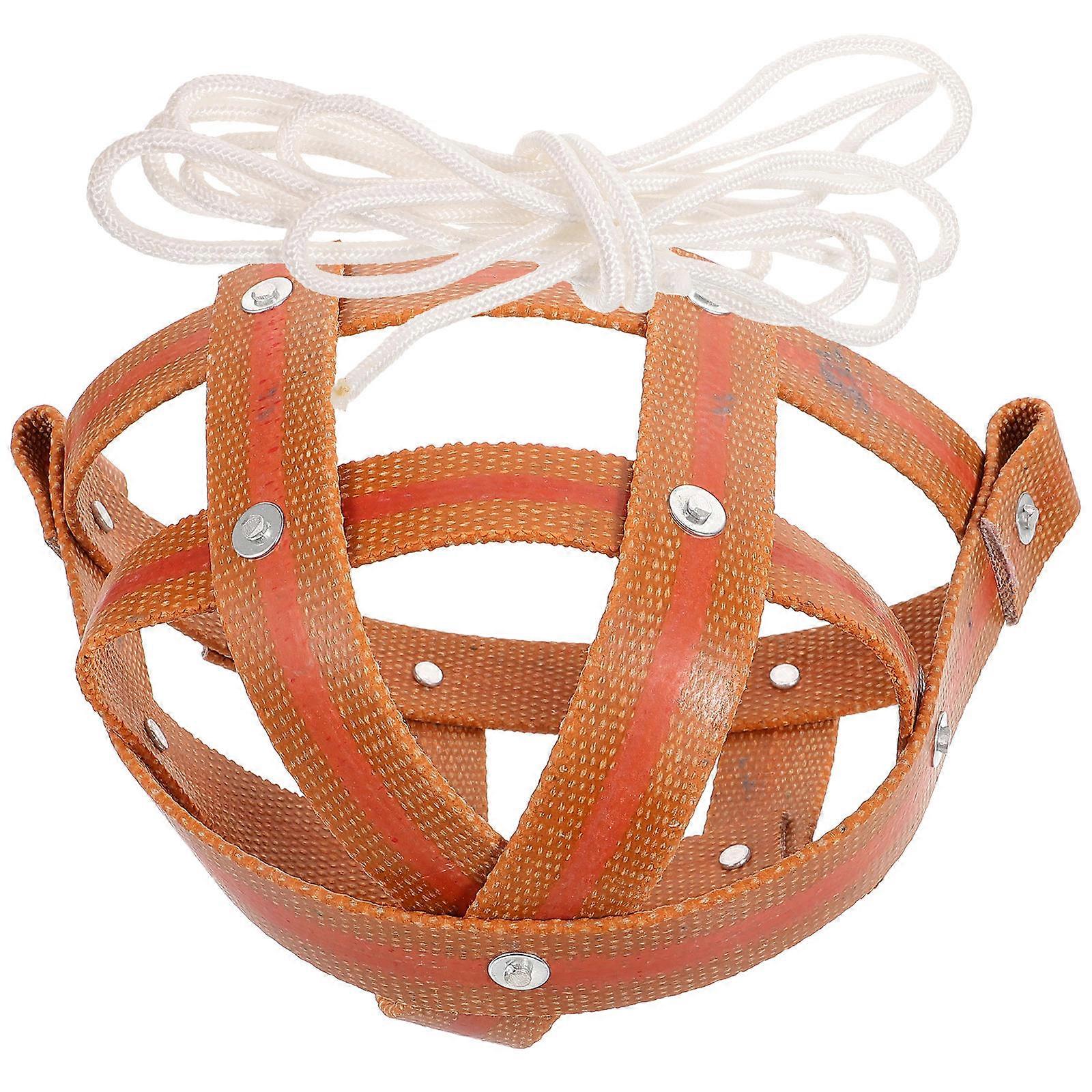 Breathable Horse Muzzle Biting Cattle Mask Lightweight Durable Design for Grazing